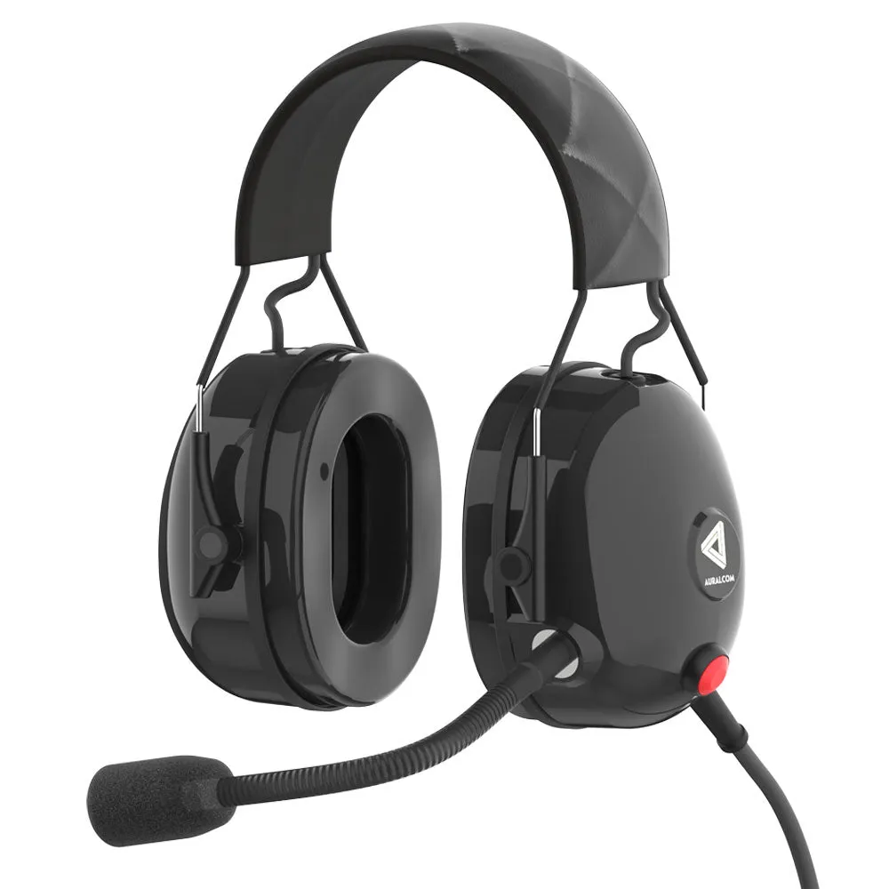 Auralcom Comms Ear Defender – Black