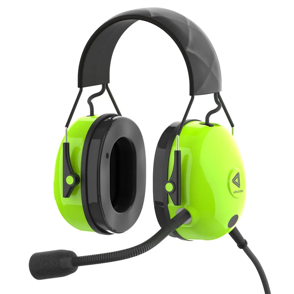 Auralcom Motorola Communication Headset For High Noise Areas – High Viz