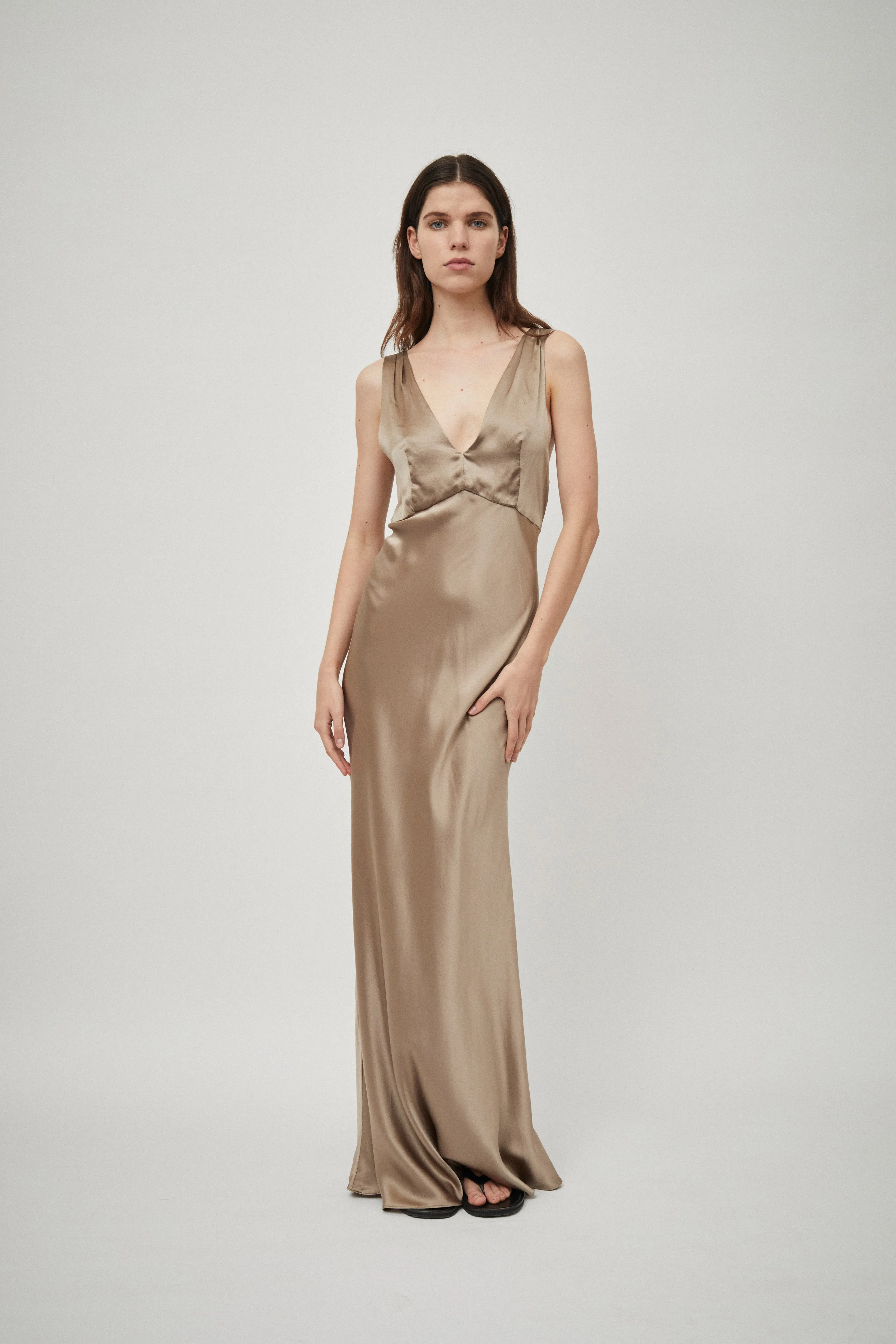 Bias Slip Gown