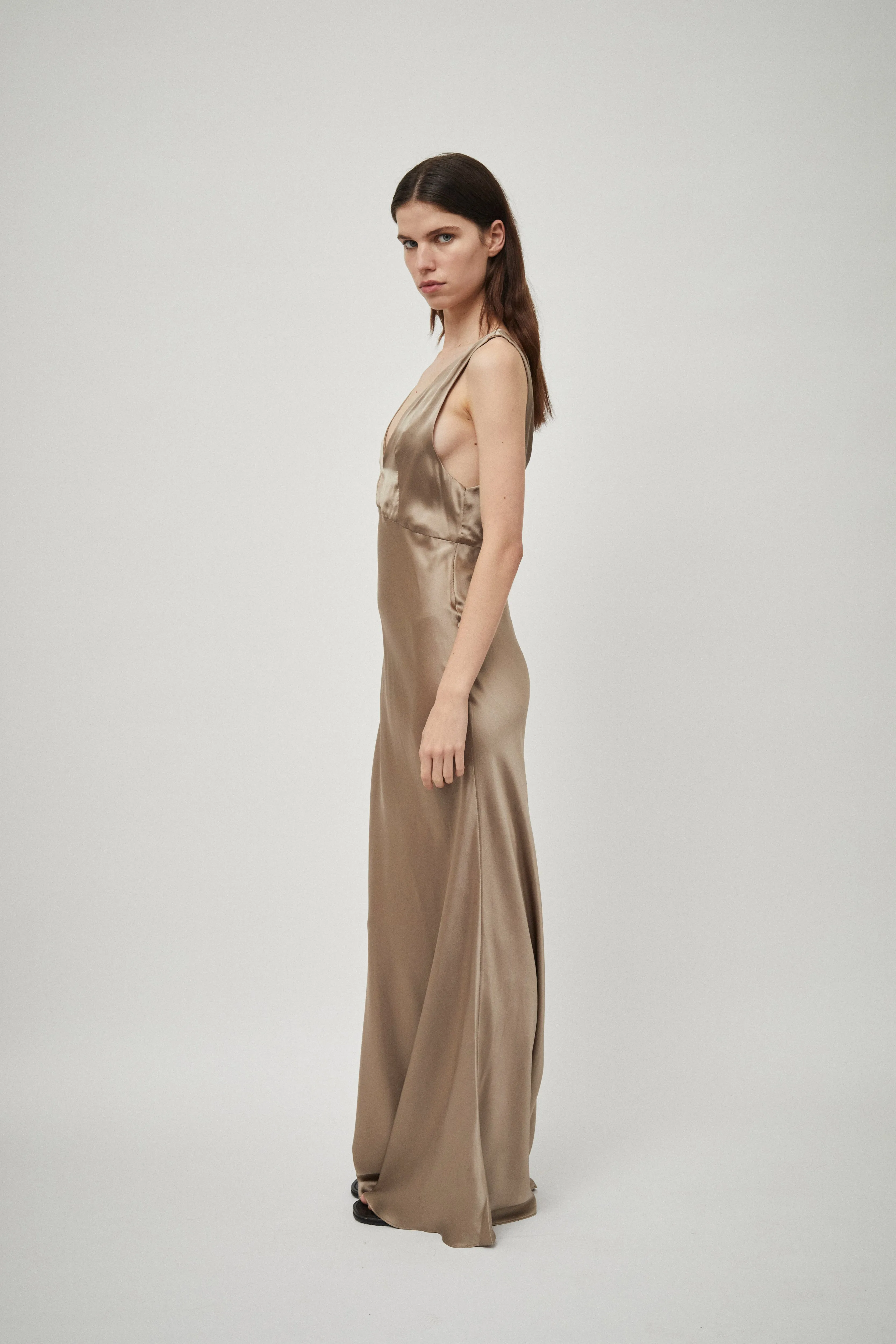 Bias Slip Gown