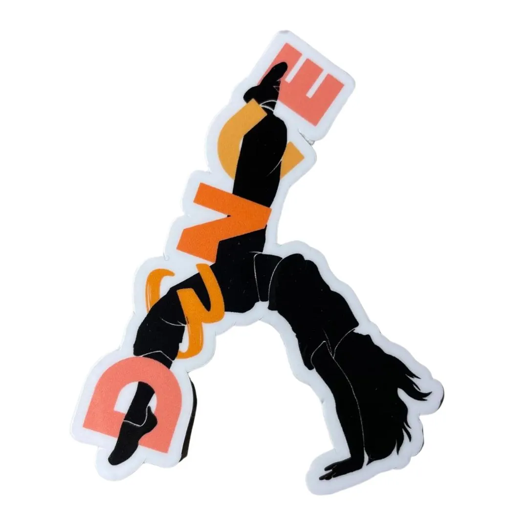 DC Dance Acrobatic Sticker