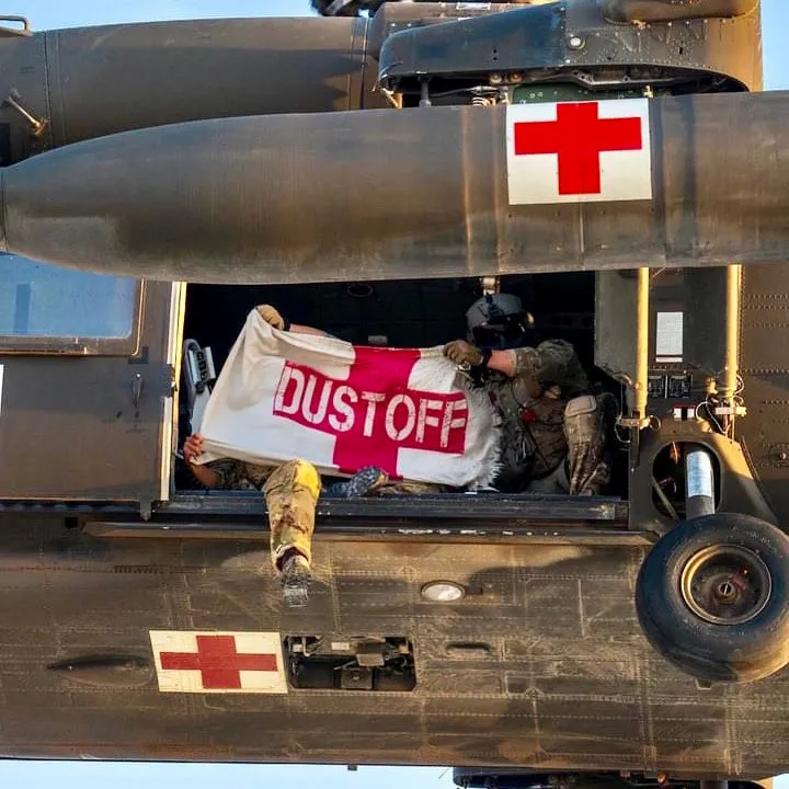 Dustoff Flag