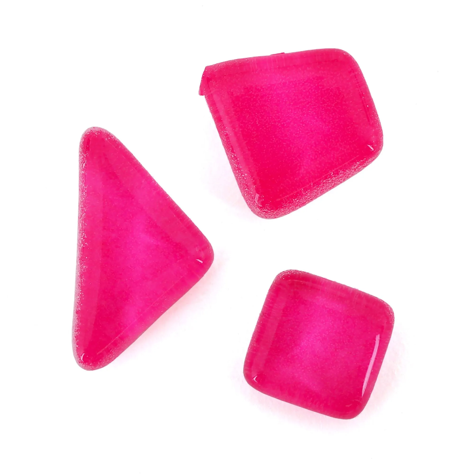 Glow in the Dark Mosaic Tiles - Pink
