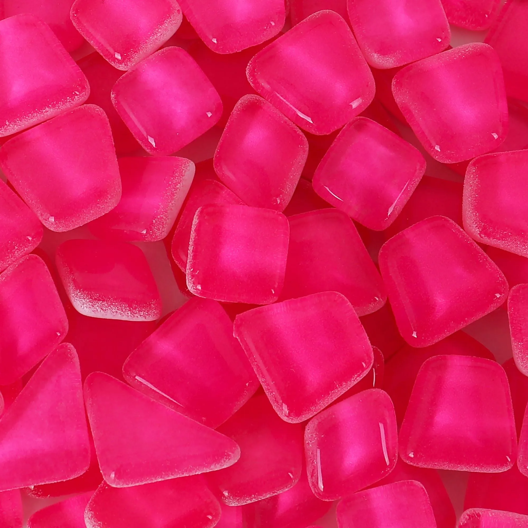 Glow in the Dark Mosaic Tiles - Pink
