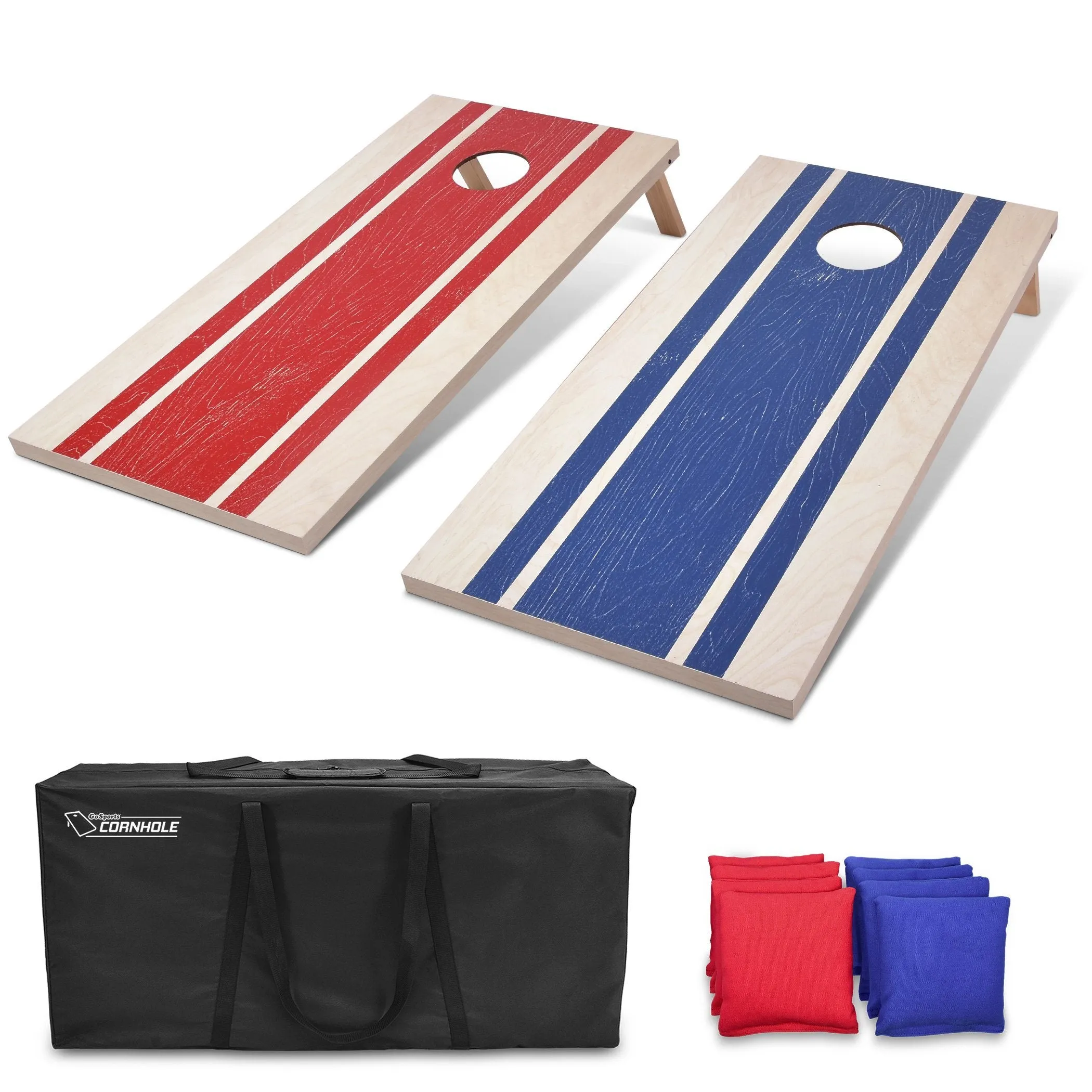 GoSports 4 ft x 2 ft Cornhole Game Set - Wood