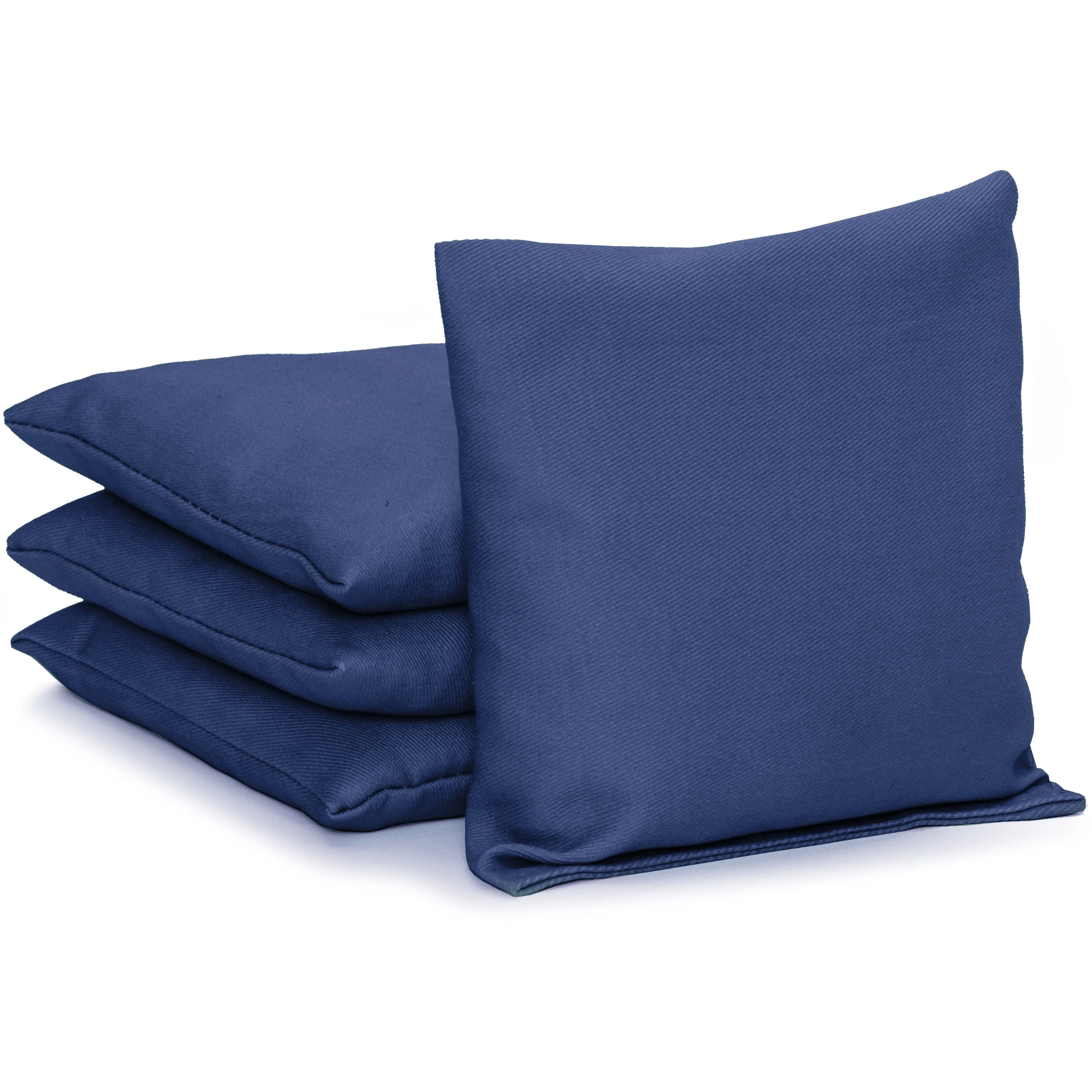 GoSports Cornhole Bean Bags Set of 4 - Regulation All Weather - Classic Navy