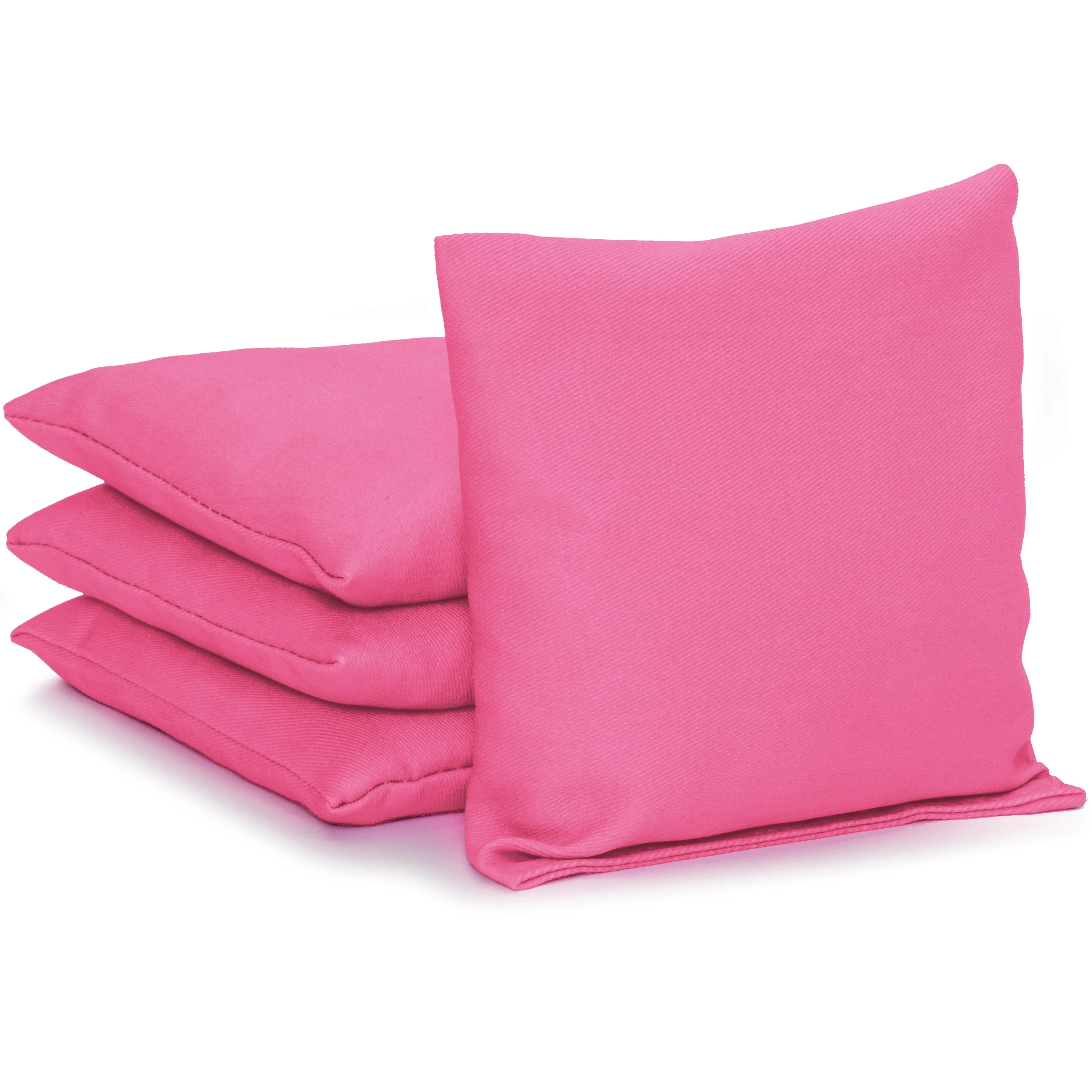 GoSports Cornhole Bean Bags Set of 4 - Regulation All Weather - Classic Pink
