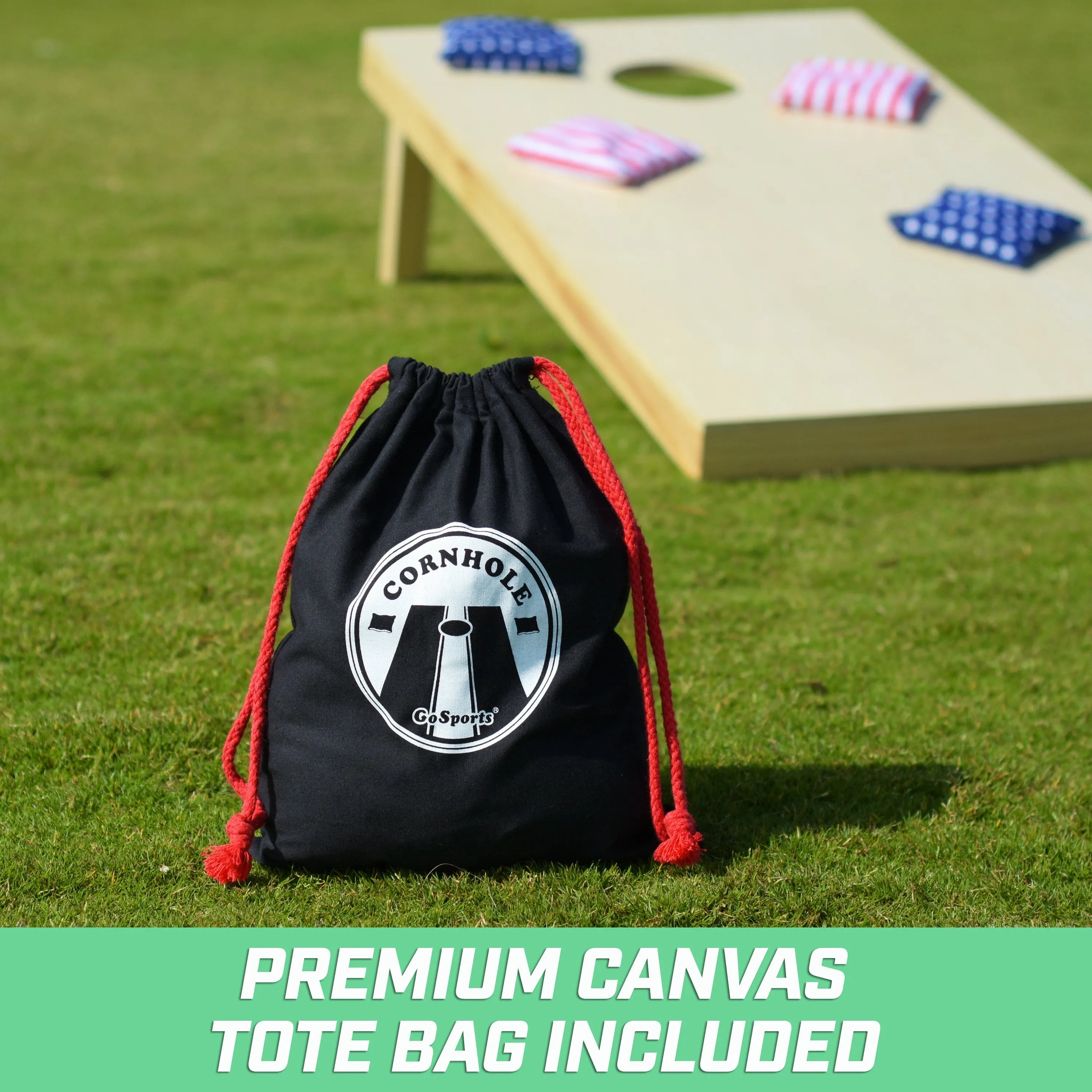 GoSports Regulation Bean Bags - Stars & Stripes