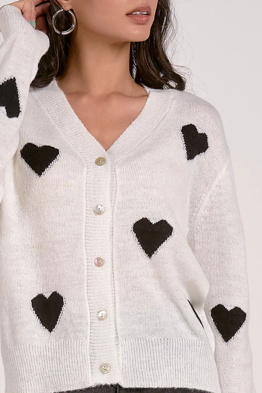 Hearts Cardigan