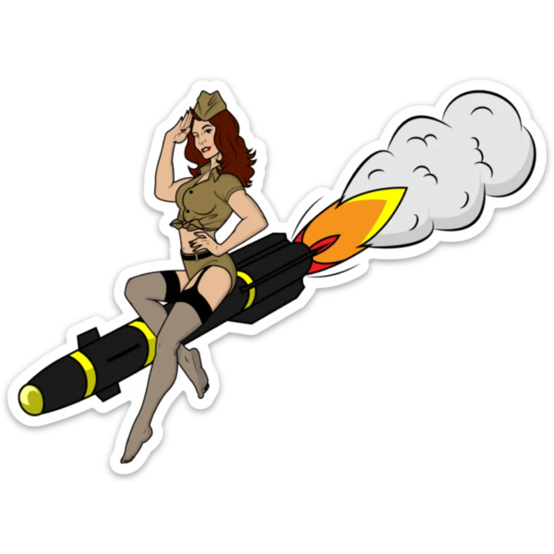 Hellfire Holly Sticker