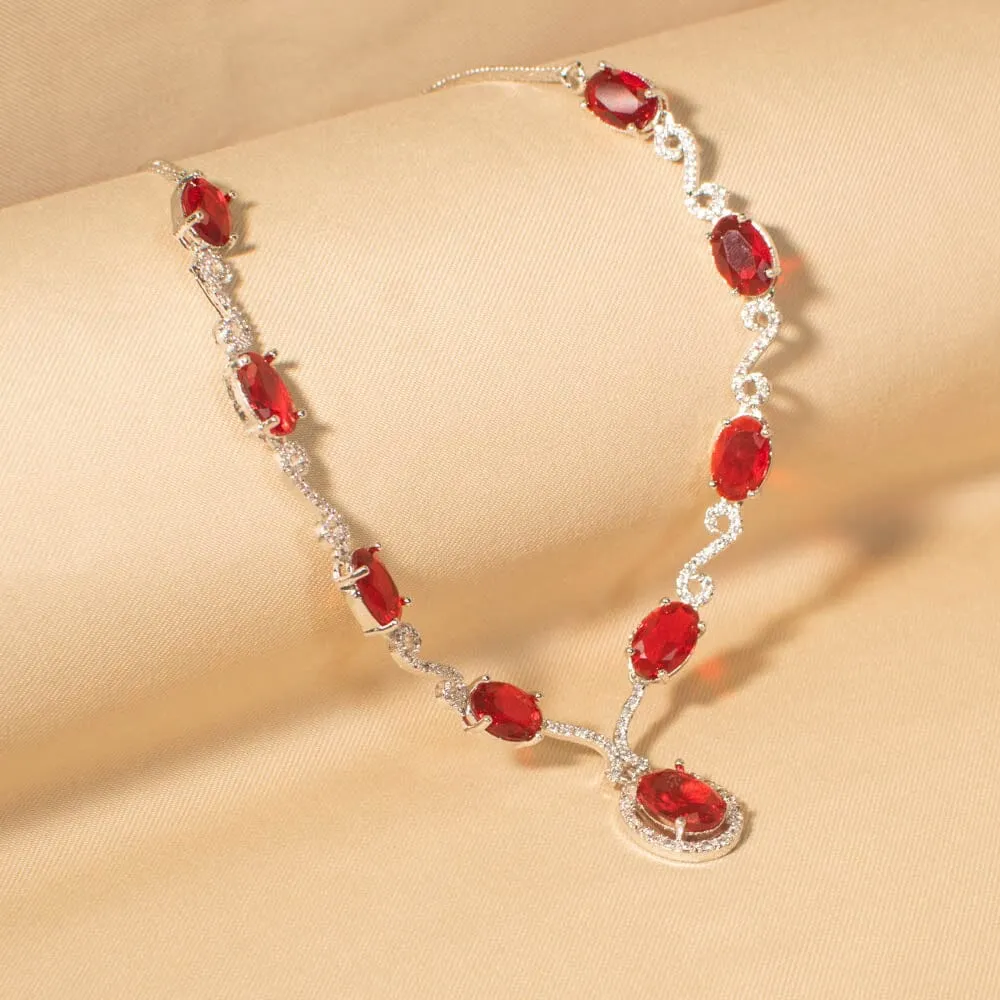 Leila Necklace Set - Glitterati Collection