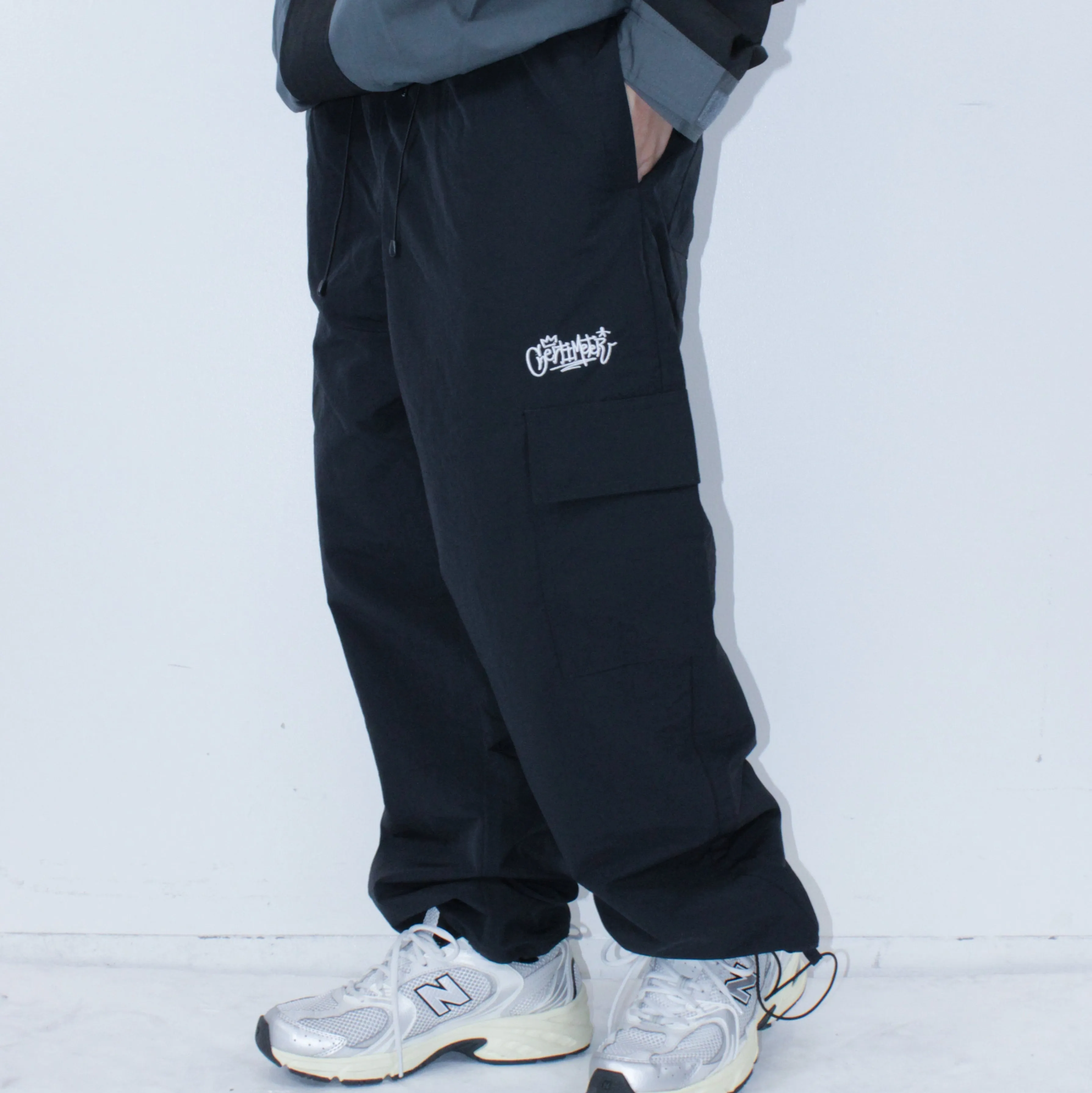 Nylon cargo pants