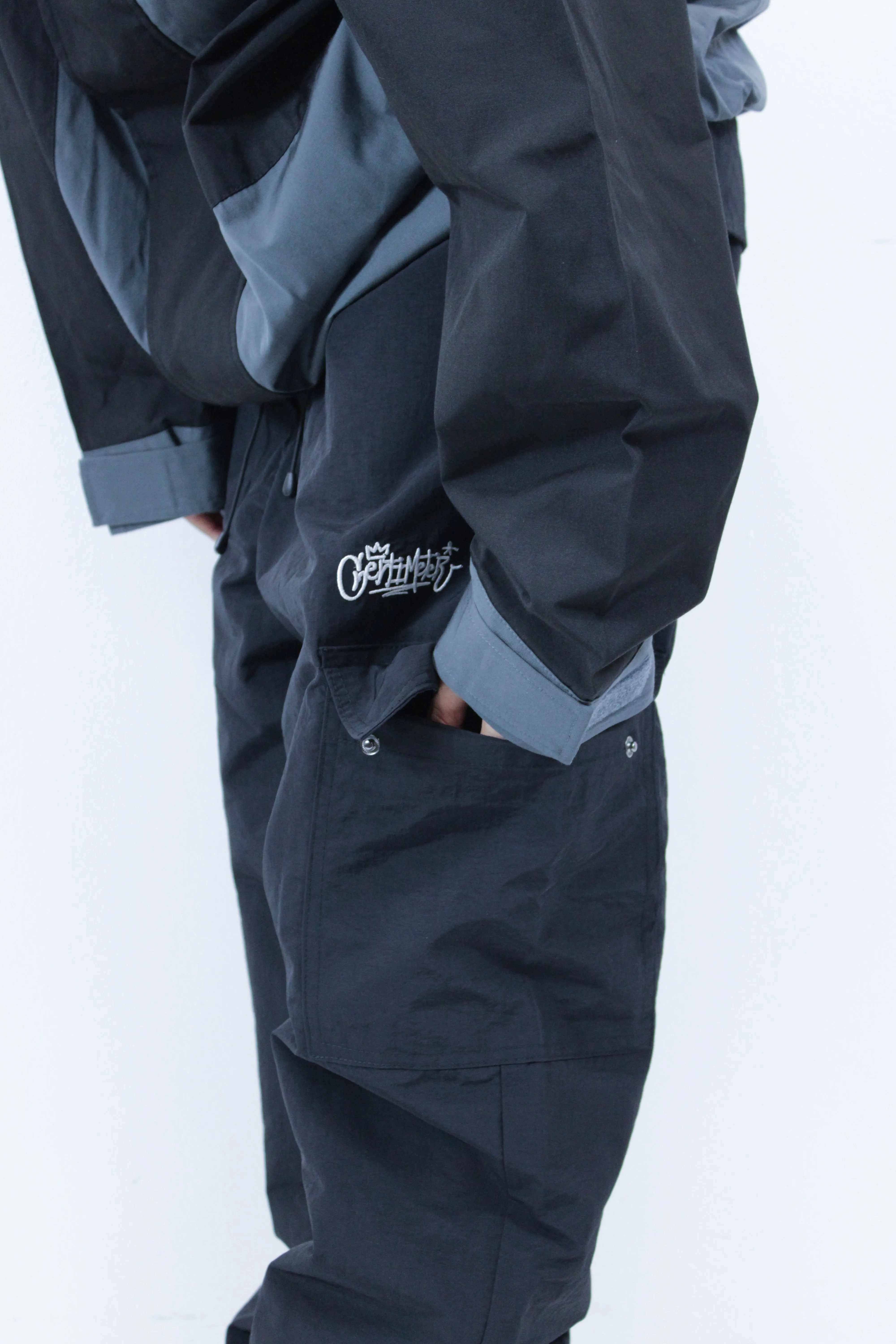 Nylon cargo pants