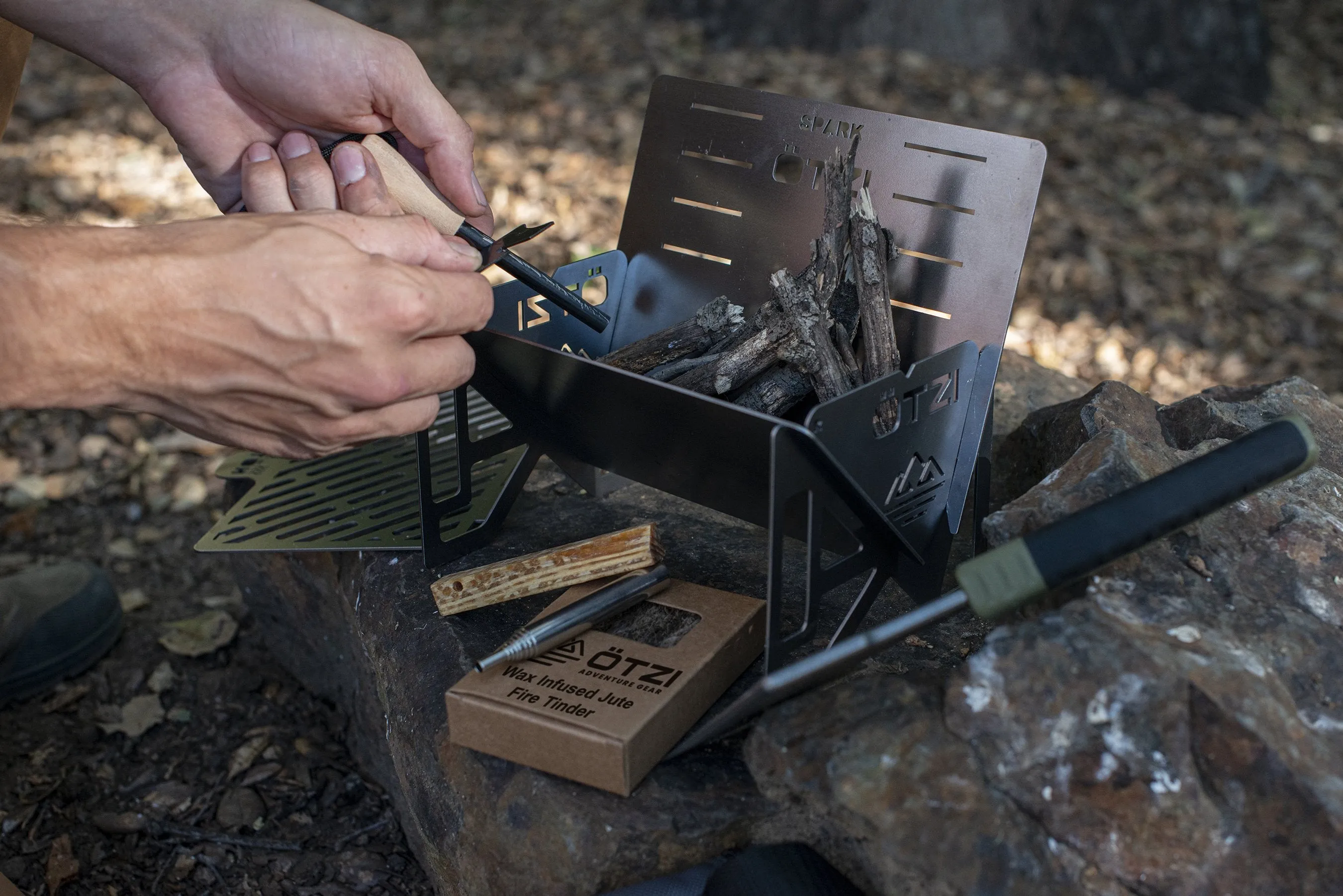 Otzi Ferro Rod Fire Starter FREE
