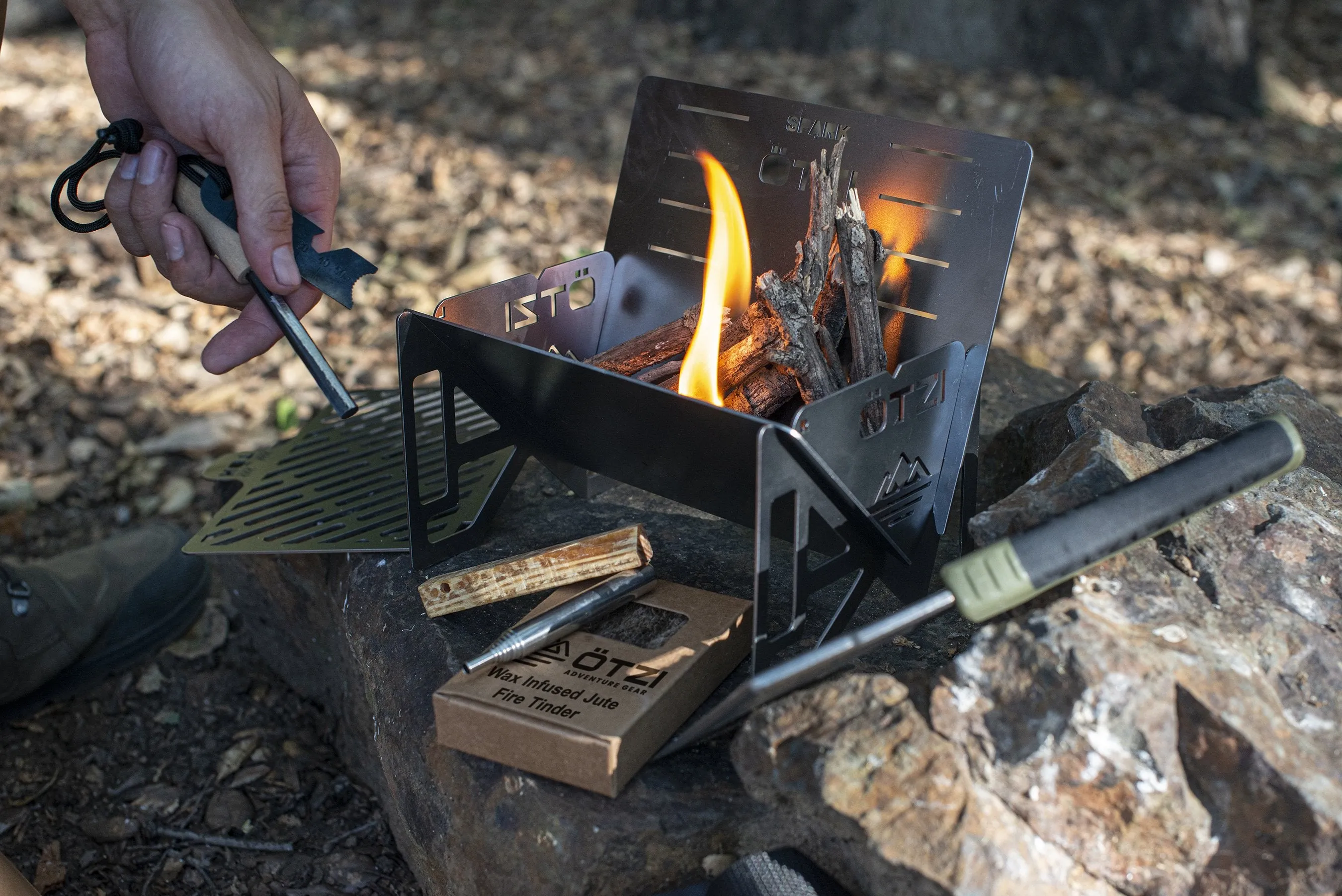 Otzi Ferro Rod Fire Starter FREE