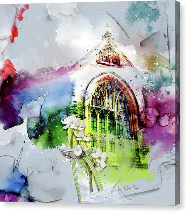 Peace and Love - Canvas Print