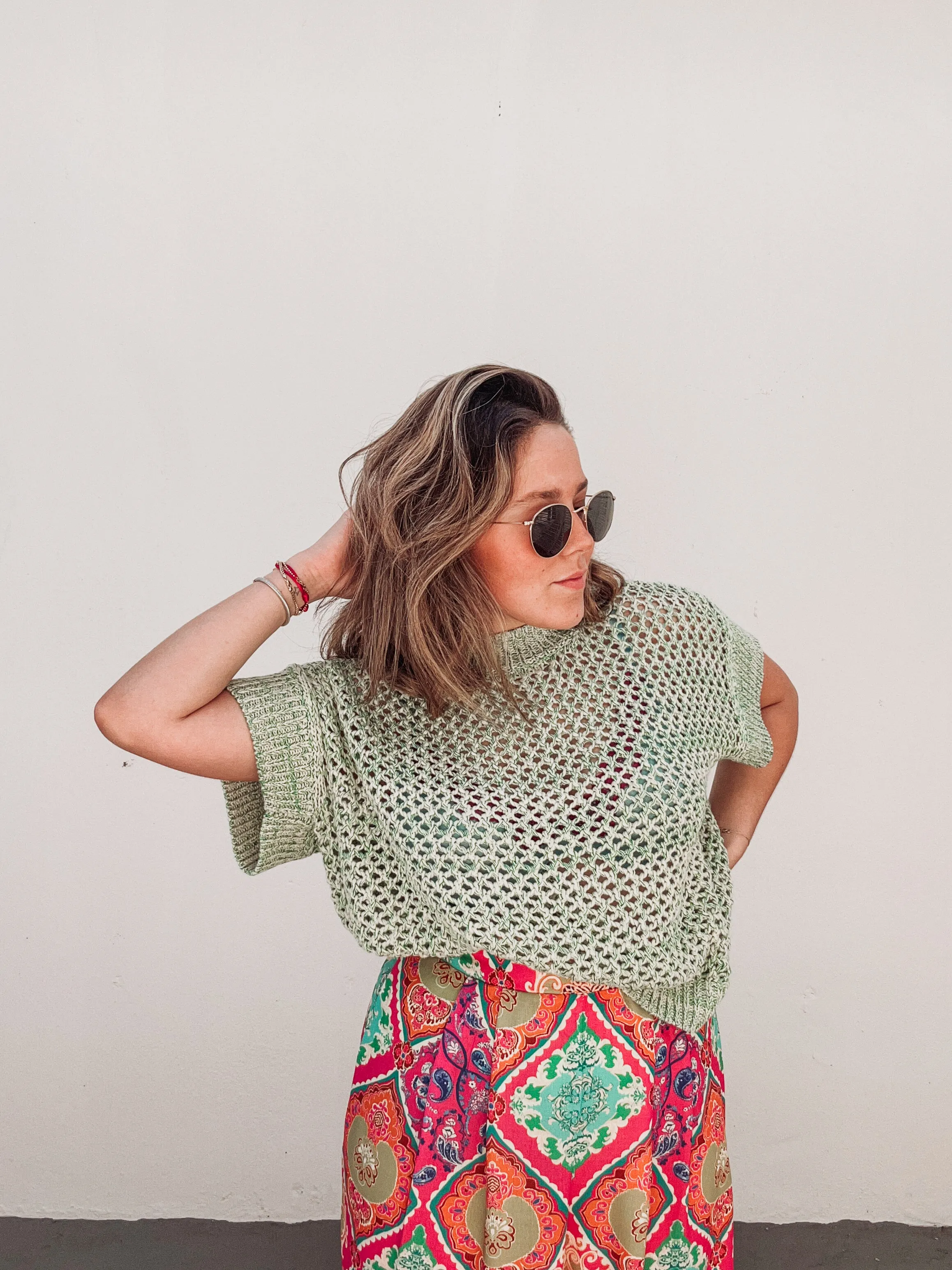 Pistachio Knit Top