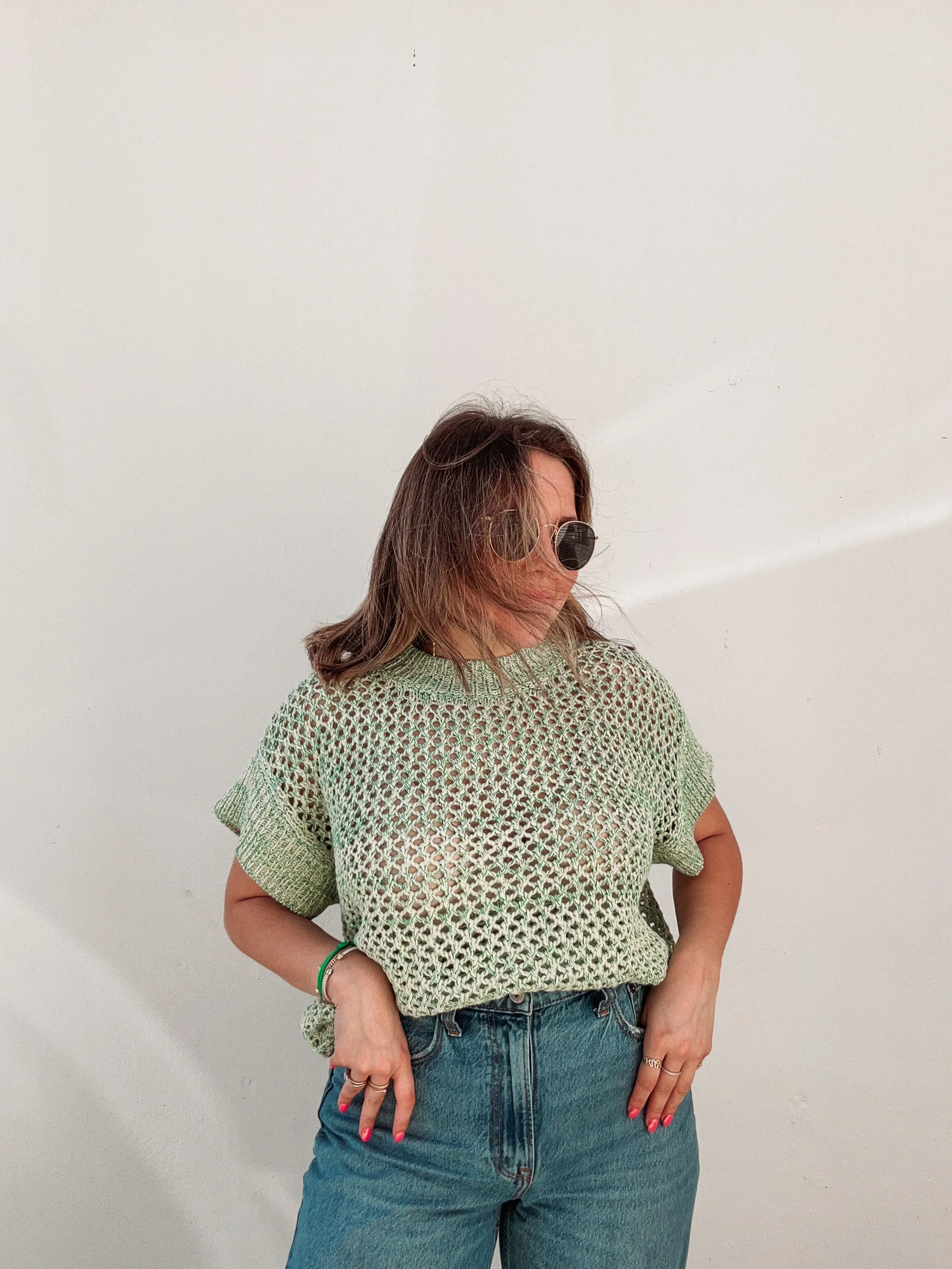Pistachio Knit Top