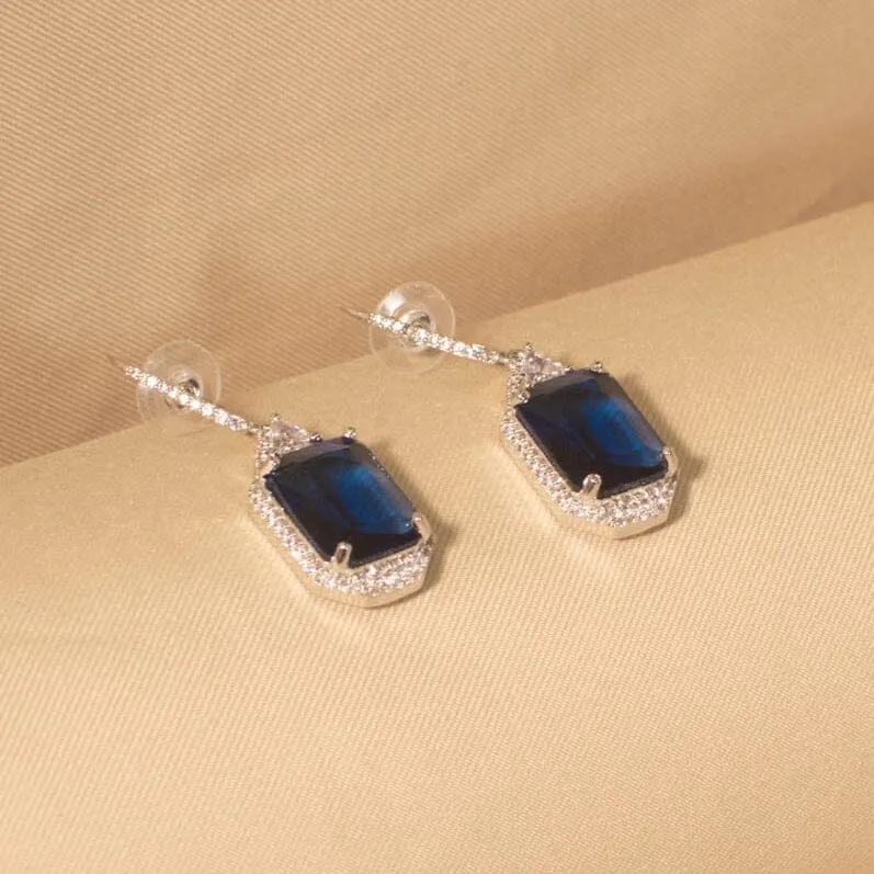 Sapphire Blue Earrings