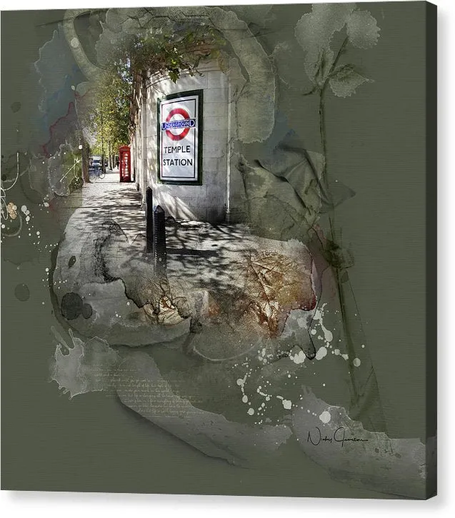 Temple - Canvas Print