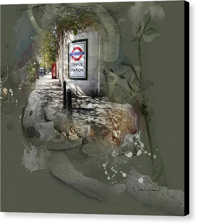 Temple - Canvas Print
