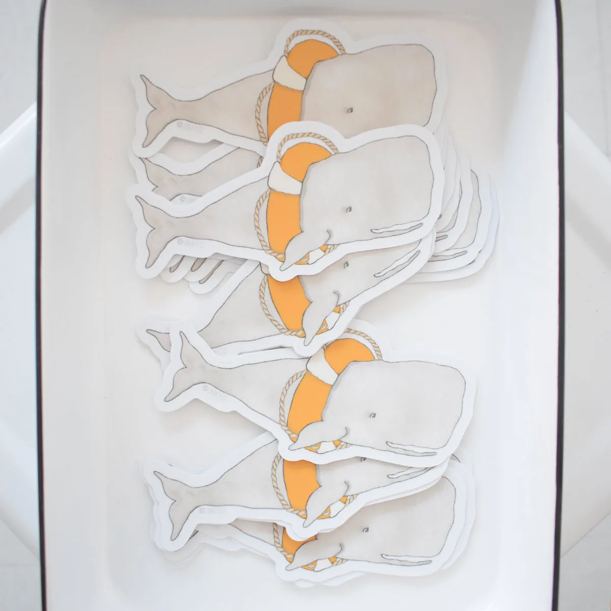 Whale Sticker